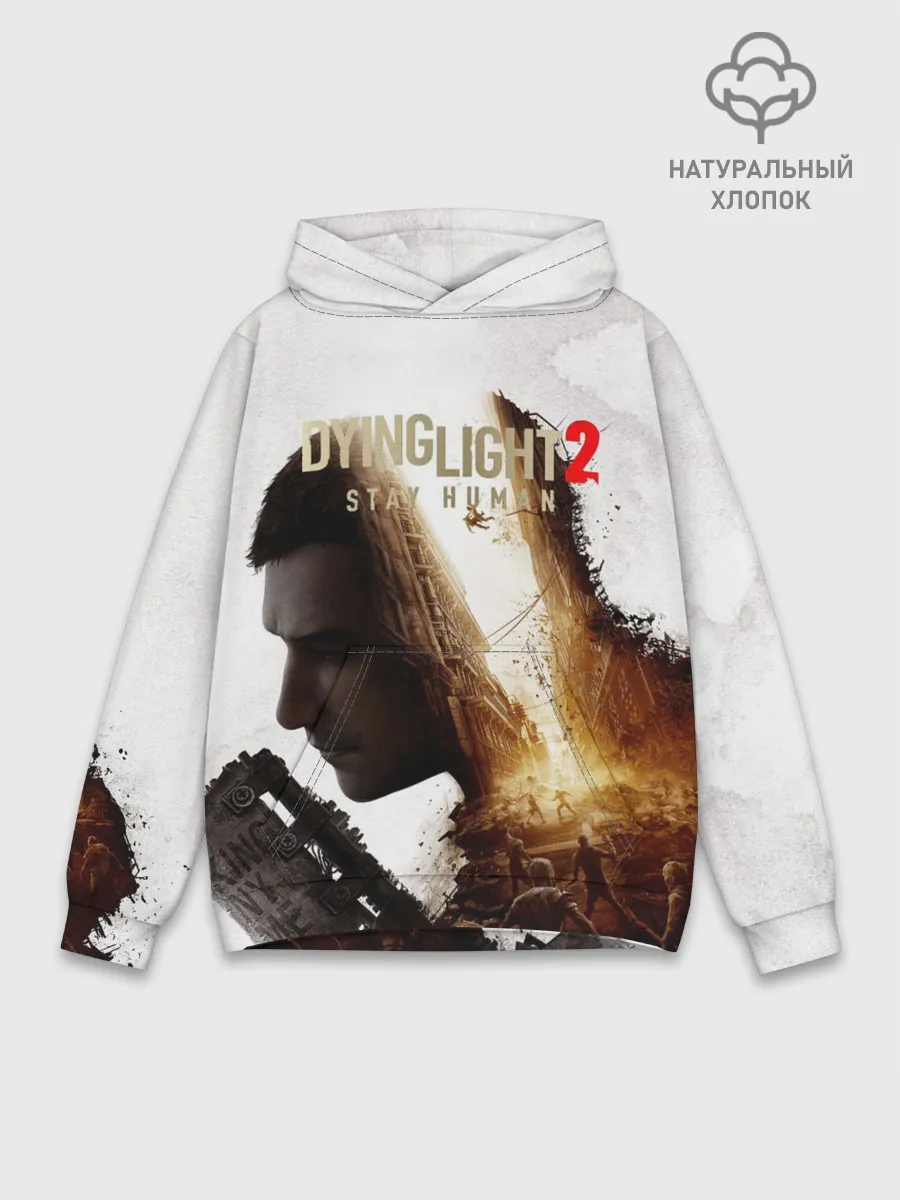 Худи мужской база хлопок / Dying Light 2 Original