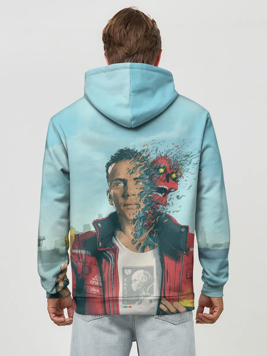 Худи мужской база хлопок / Обложка Logic