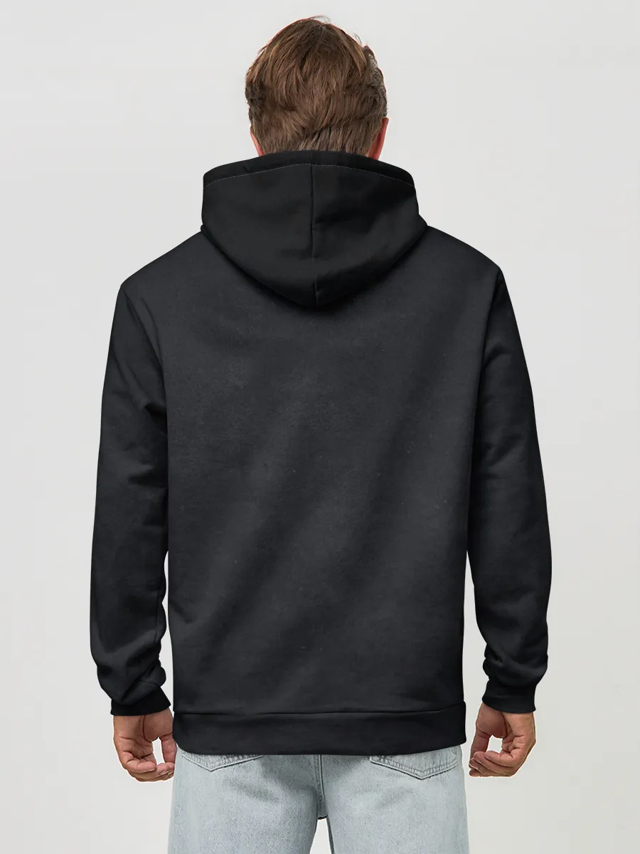 Худи мужской база хлопок / ROBLOX NEON RED