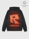 Худи мужской база хлопок / ROBLOX NEON RED