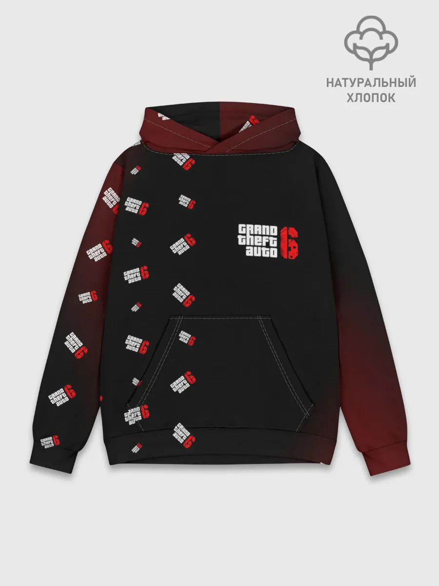 Худи мужской база хлопок / ГТА 6 - Соты