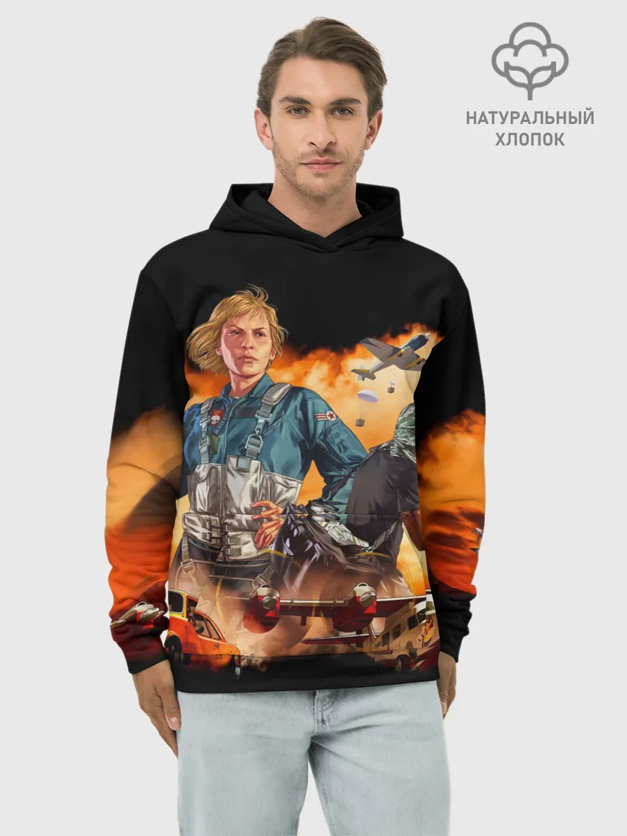 Худи мужской база хлопок / GTA Online