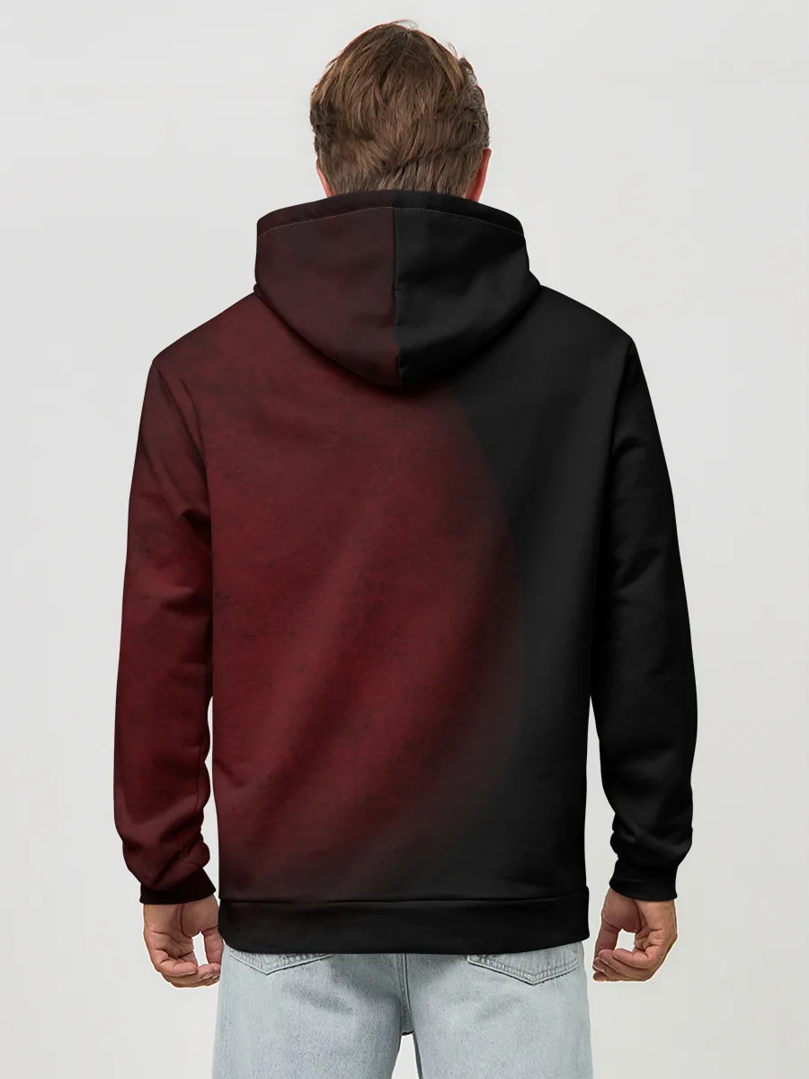 Худи мужской база хлопок / Тень клоуна КиШ