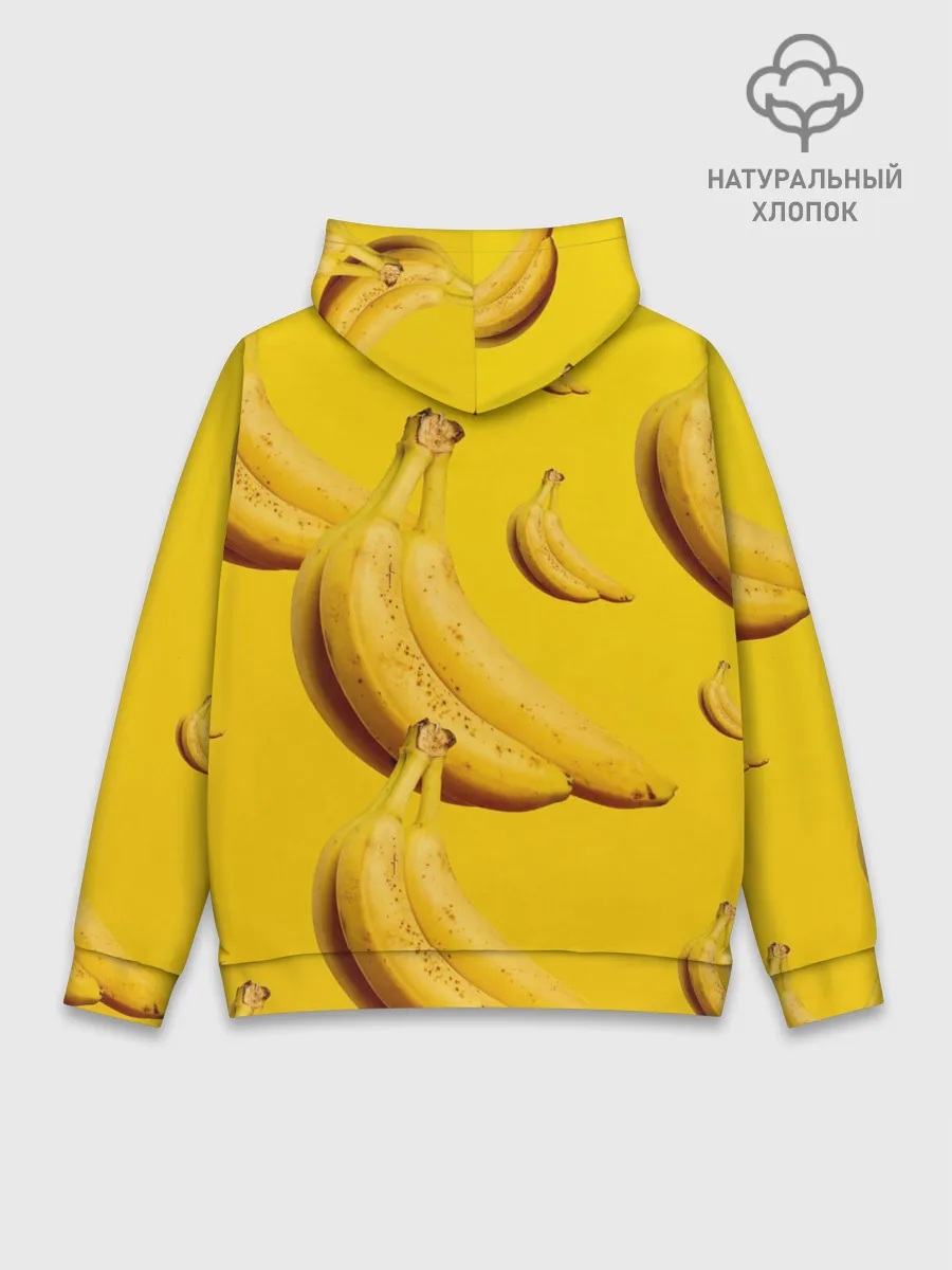 Худи мужской база хлопок / Банановый рай