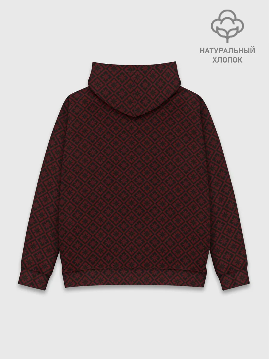 Худи мужской база хлопок / ЯПОНСКИЙ ОРНАМЕНТ 1