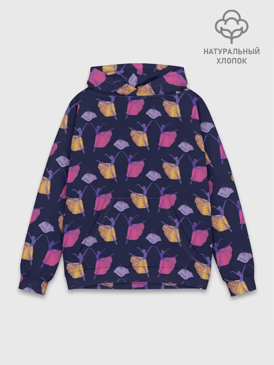 Худи мужской база хлопок / Балерины в танце