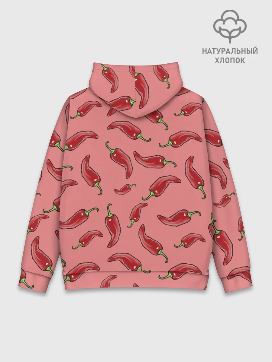 Худи мужской база хлопок / Острый перчик