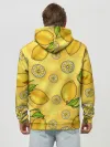 Худи мужской база хлопок / Лимончик
