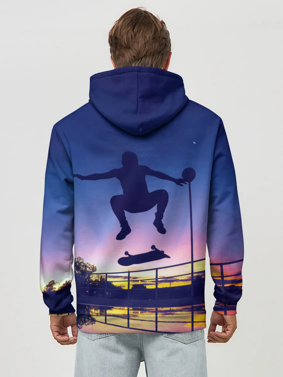 Худи мужской база хлопок / Skateboarding