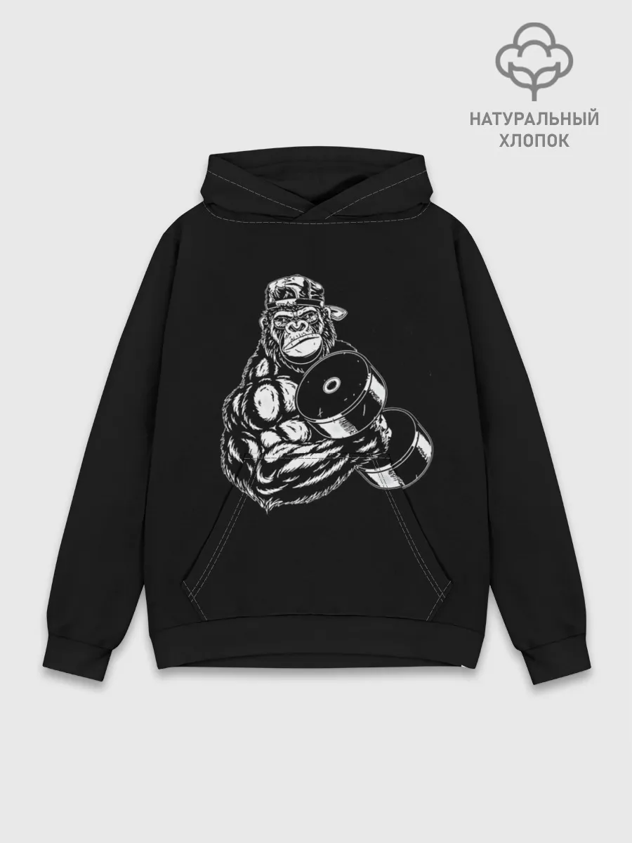 Худи мужской база хлопок / Ironmonkey