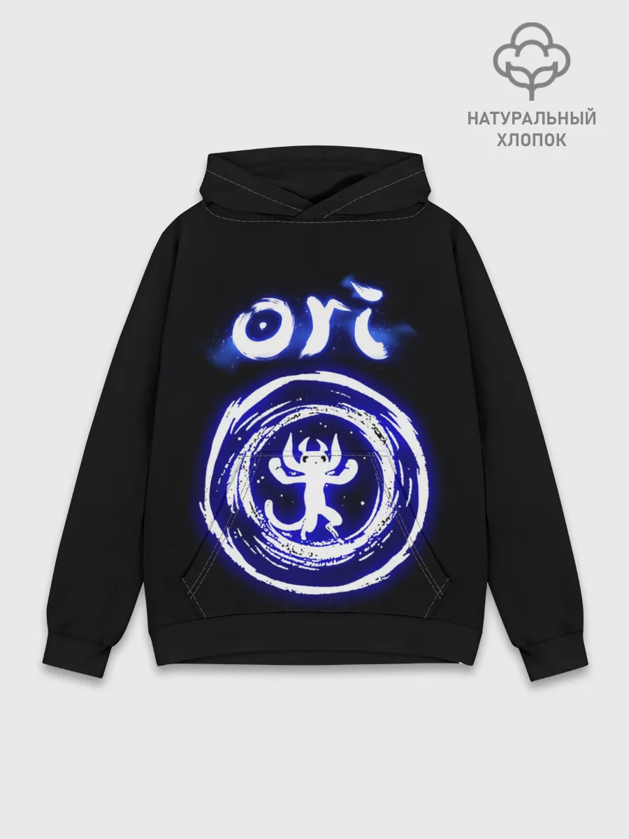 Худи мужской база хлопок / Ori, дух-хранитель леса