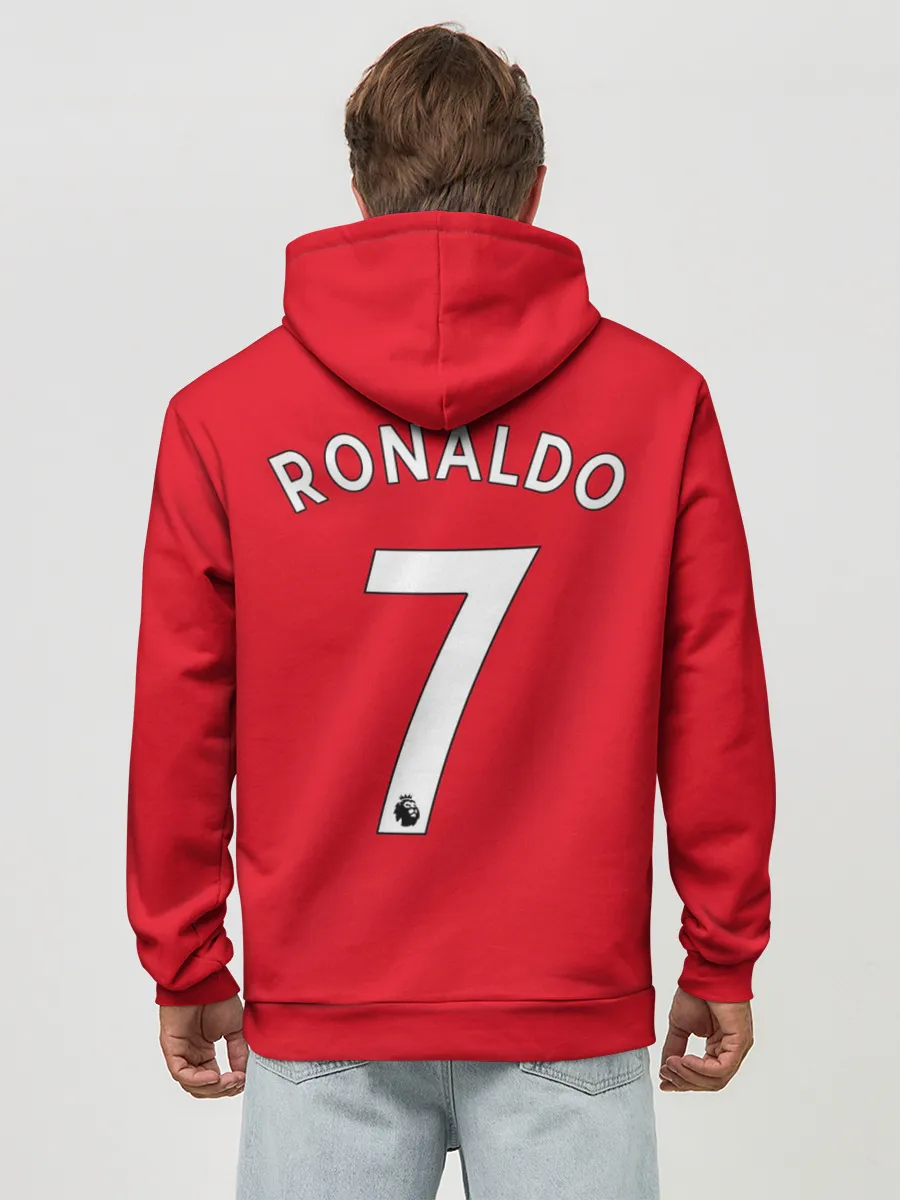 Худи мужской база хлопок / Роналду Манчестер Юнайтед