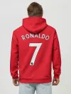 Худи мужской база хлопок / Роналду Манчестер Юнайтед