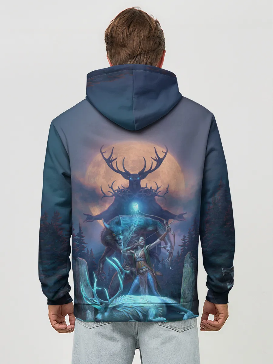 Худи мужской база хлопок / The Elder Scrolls