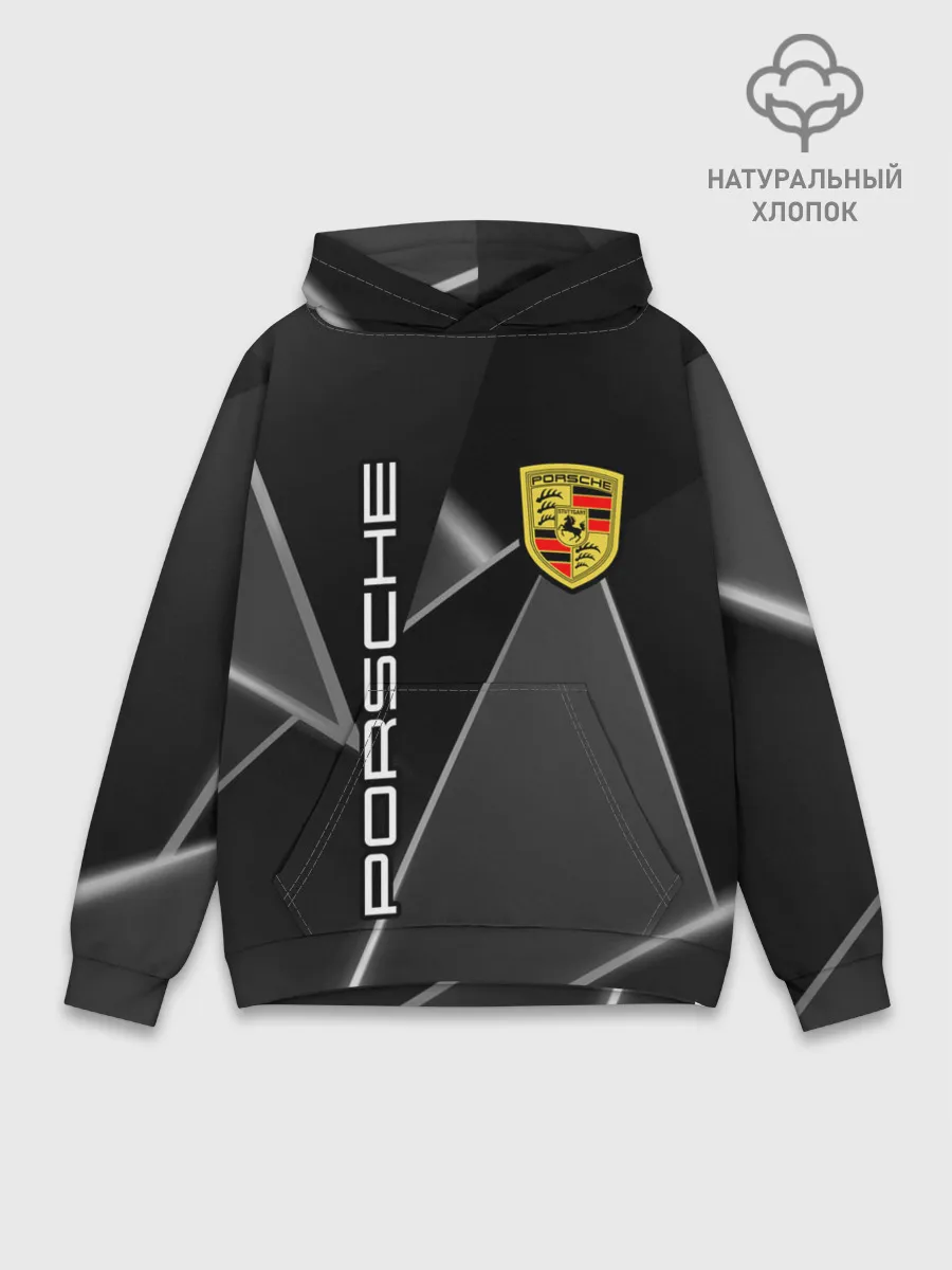 Худи мужской база хлопок / Порше / Porsche