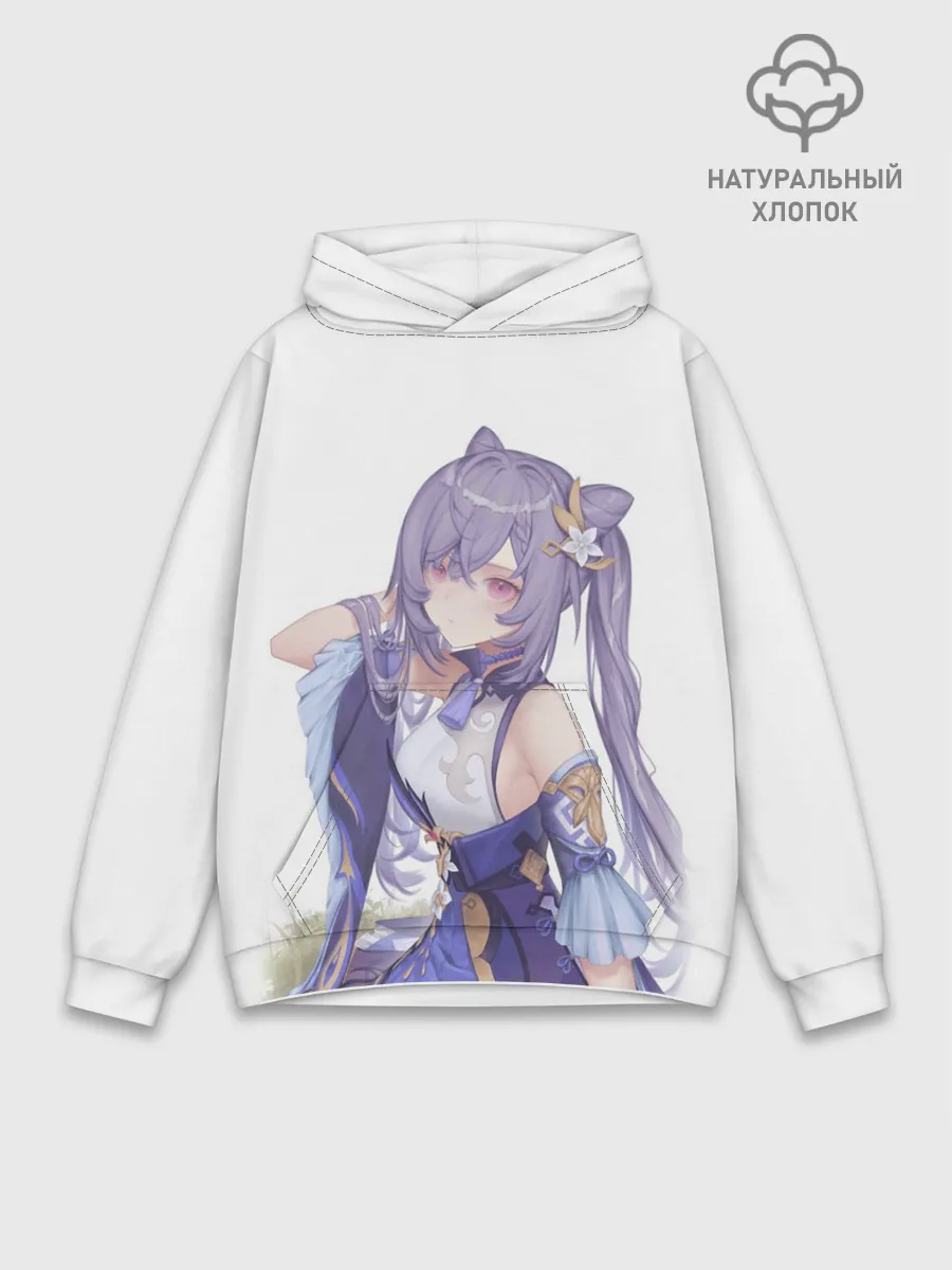 Худи мужской база хлопок / КЭ ЦИН | GENSHIN IMPACT