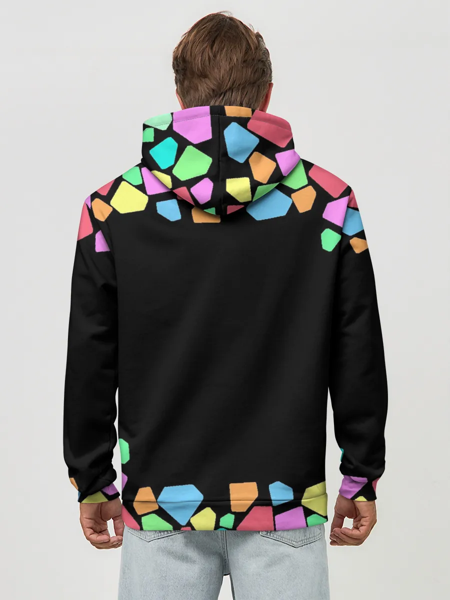 Худи мужской база хлопок / POP IT DIAMOND