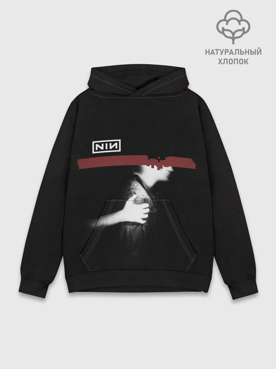 Худи мужской база хлопок / Nine Inch Nails