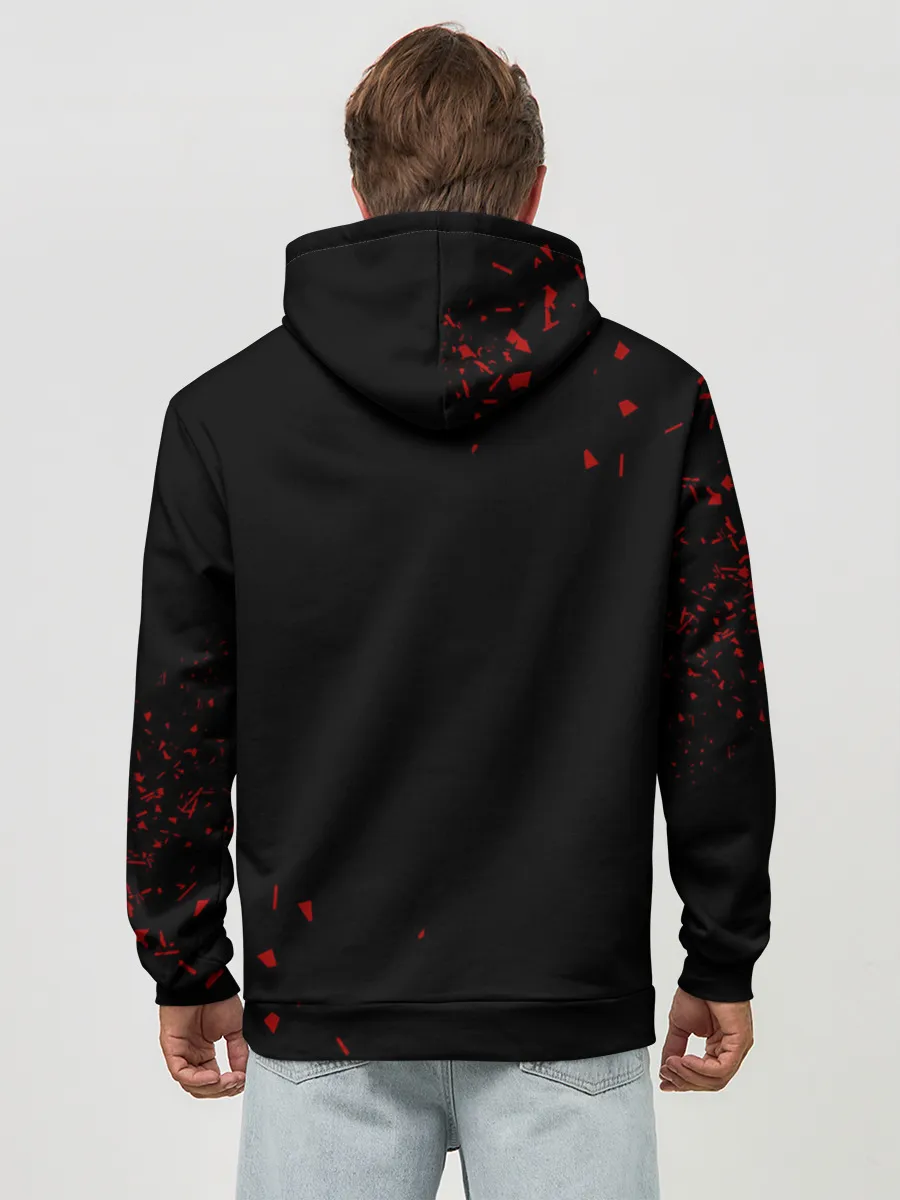 Худи мужской база хлопок / Art is resistance