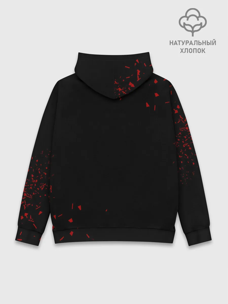 Худи мужской база хлопок / Art is resistance