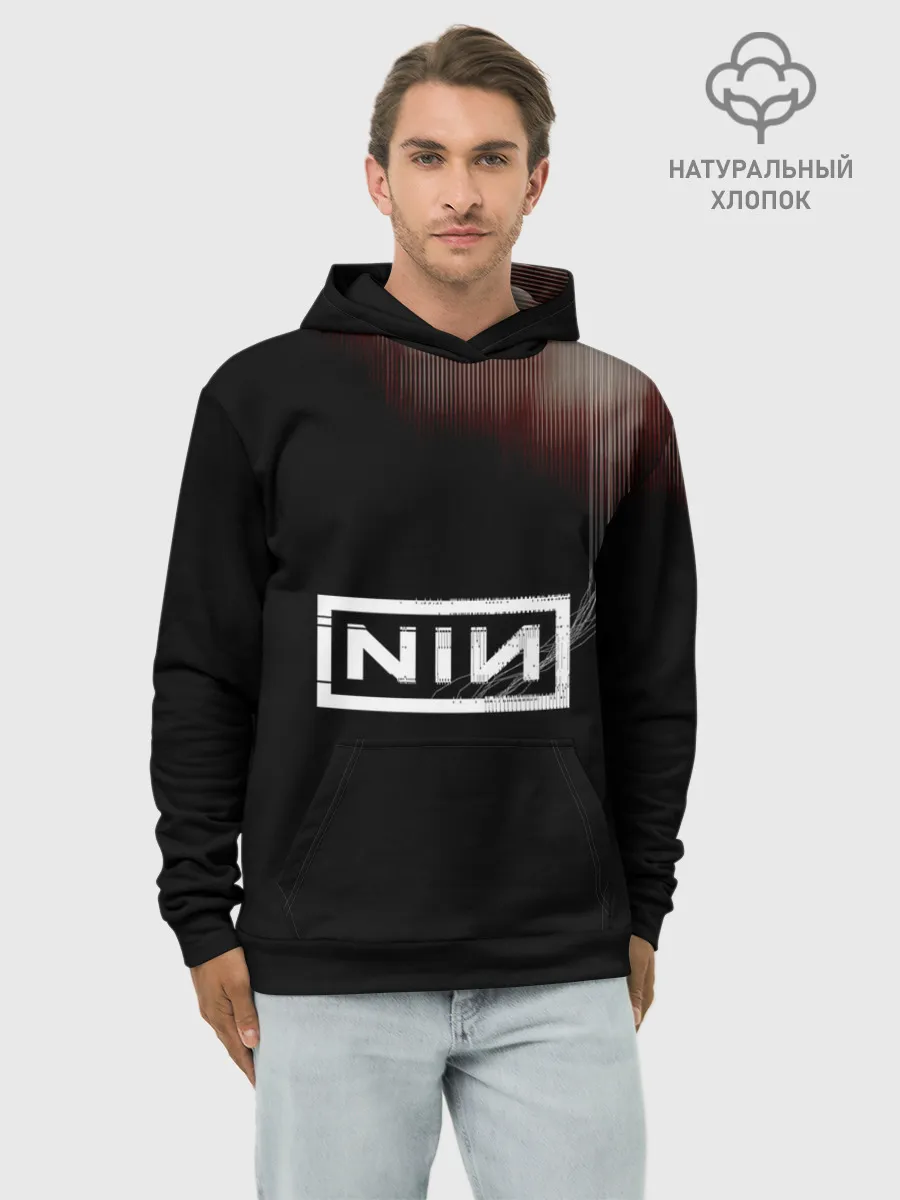 Худи мужской база хлопок / Cyber NIN