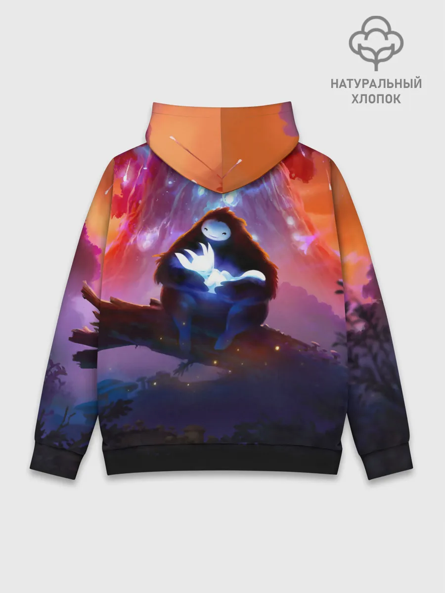 Худи мужской база хлопок / Ori and the Will of the Wisps
