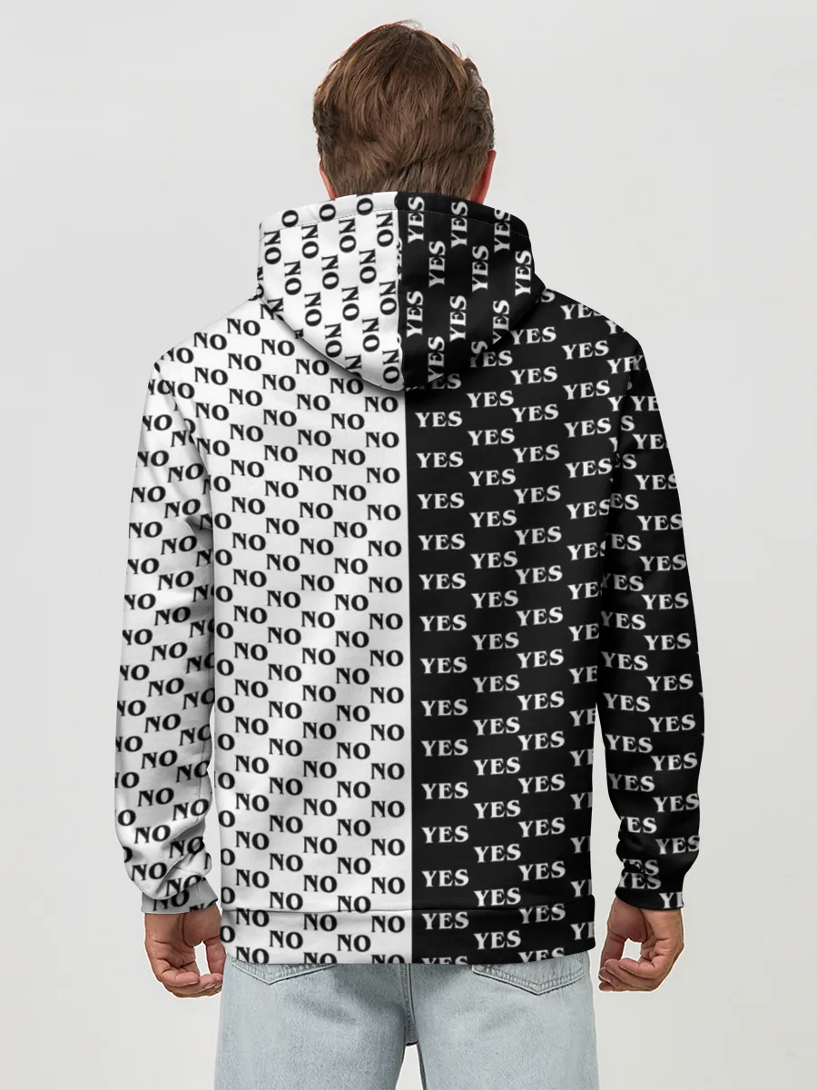 Худи мужской база хлопок / YES | NO