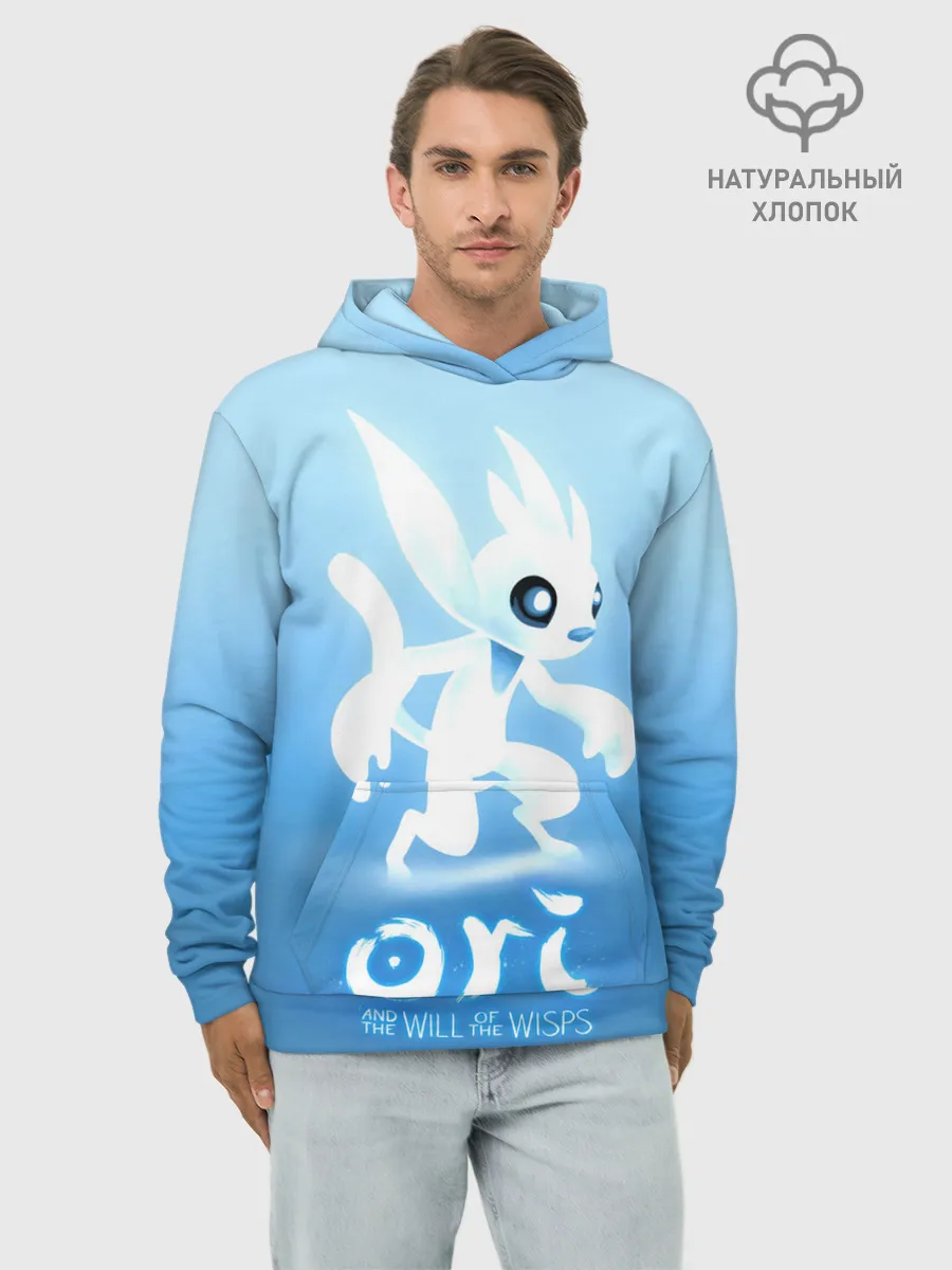 Худи мужской база хлопок / Ori and the Will of the Wisps
