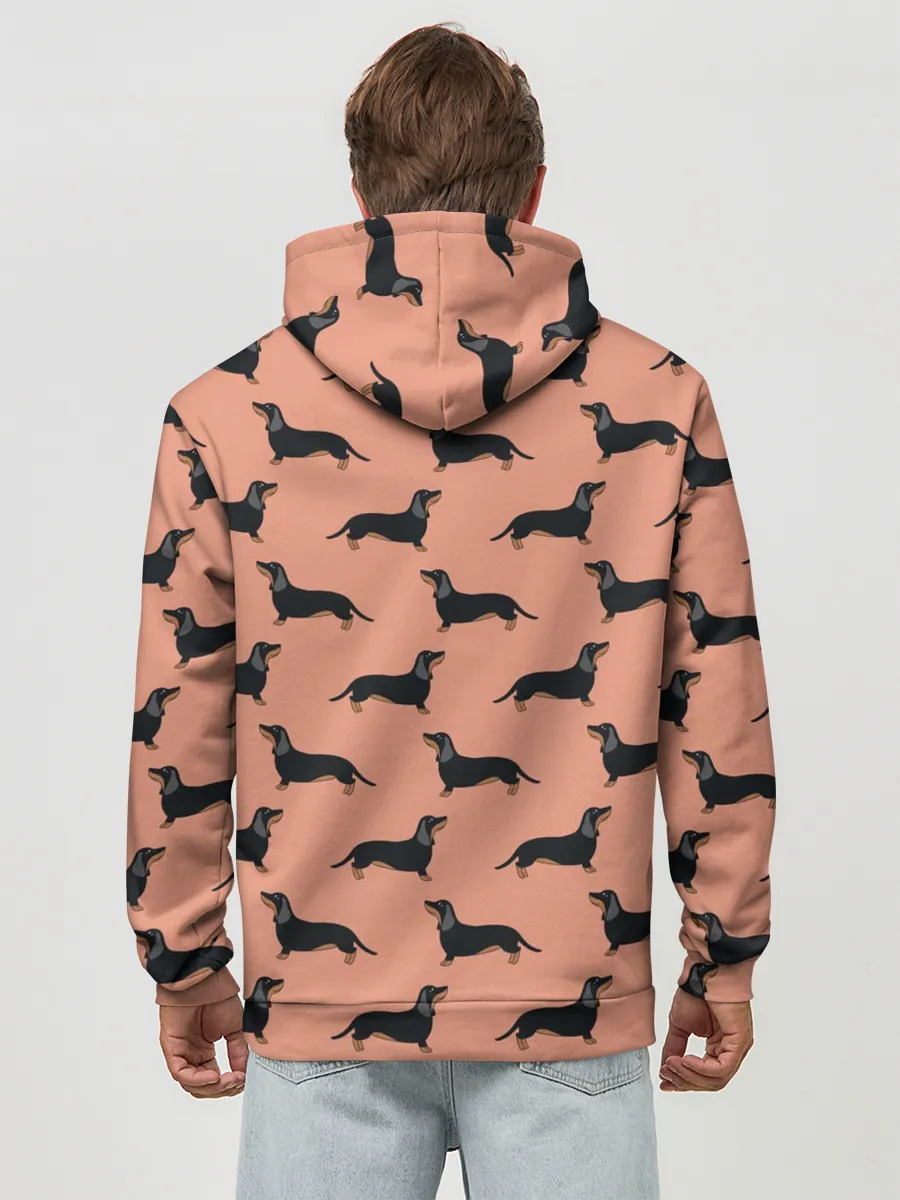 Худи мужской база хлопок / Таксы паттерн