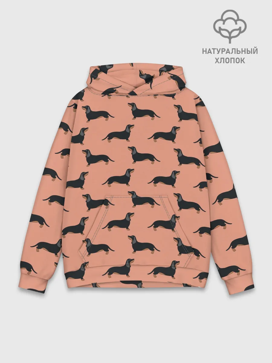 Худи мужской база хлопок / Таксы паттерн