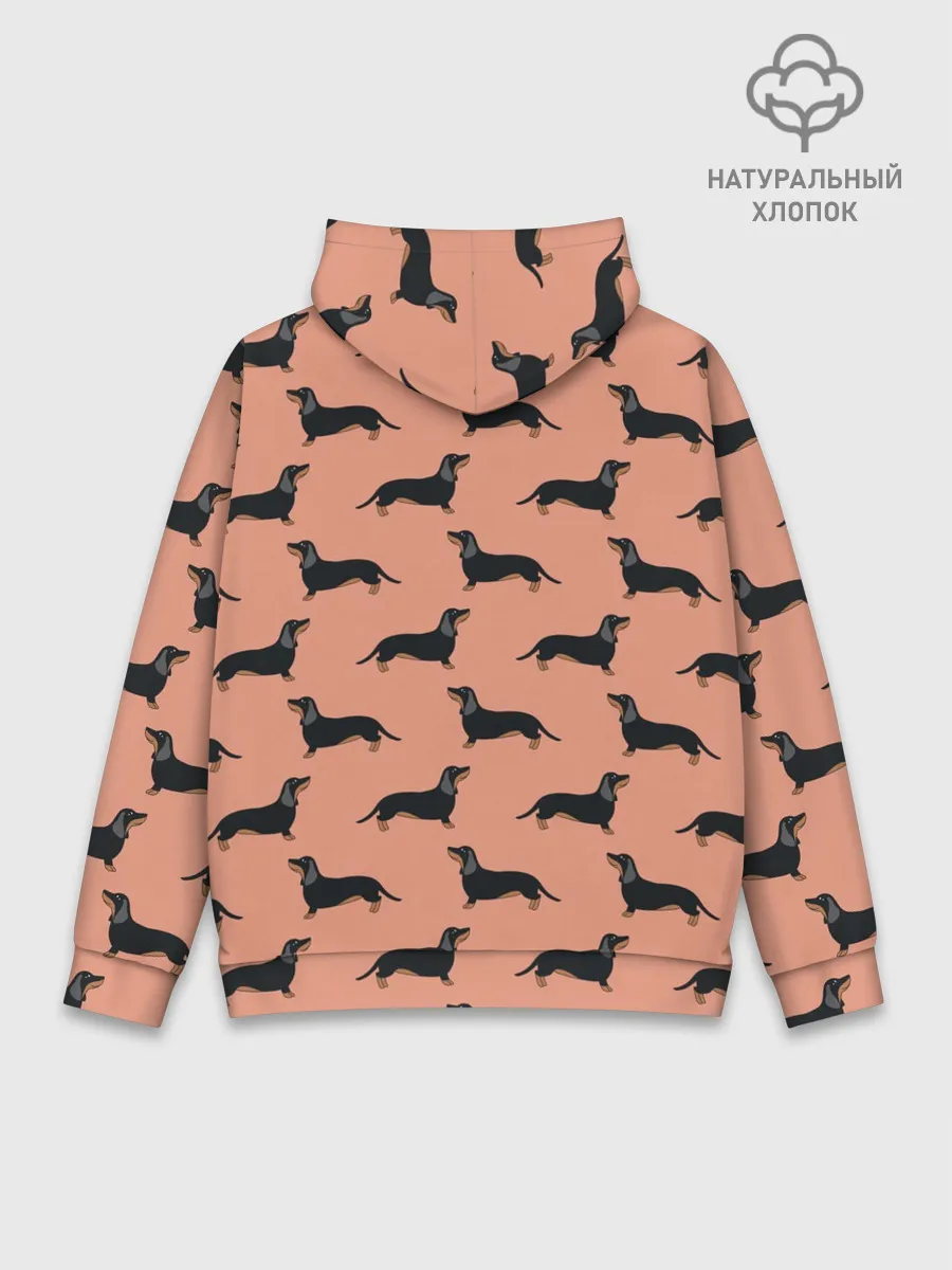 Худи мужской база хлопок / Таксы паттерн