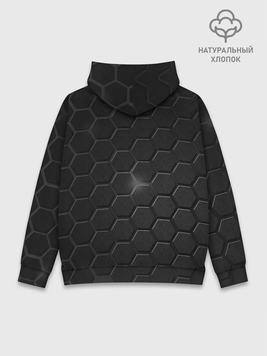 Худи мужской база хлопок / MERCEDES LOGO BRONZE