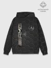 Худи мужской база хлопок / MERCEDES LOGO BRONZE