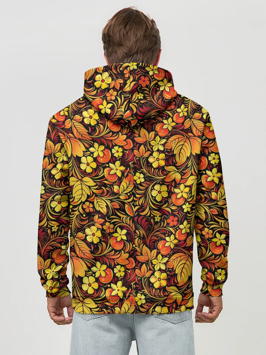 Худи мужской база хлопок / Лучший учитель русского языка