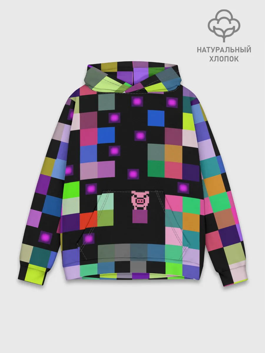 Худи мужской база хлопок / Arcade Pig