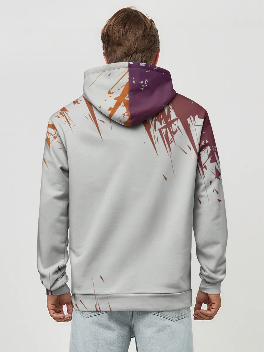 Худи мужской база хлопок / КИАНУ РИВЗ | КИБЕРПАНК