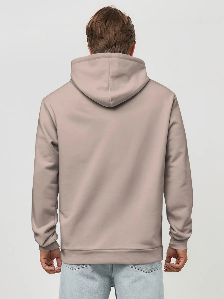 Худи мужской база хлопок / Умная птица