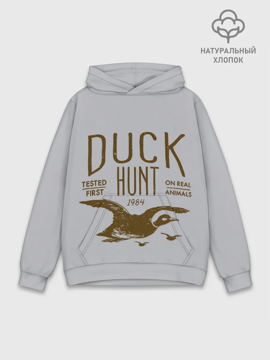 Худи мужской база хлопок / Утиная охота