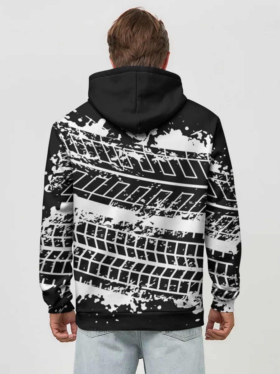 Худи мужской база хлопок / MITSUBISHI СЛЕДЫ ШИН