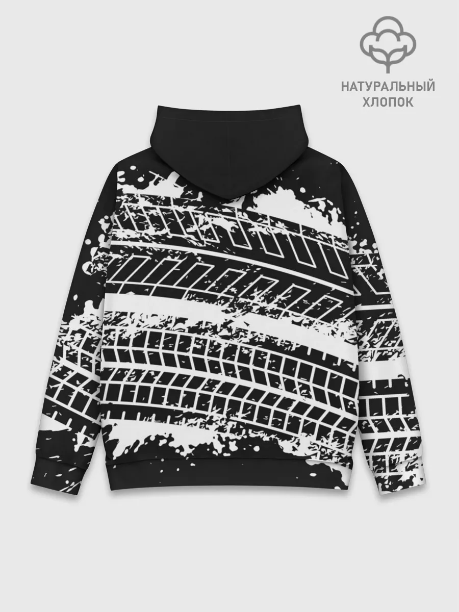 Худи мужской база хлопок / MITSUBISHI СЛЕДЫ ШИН