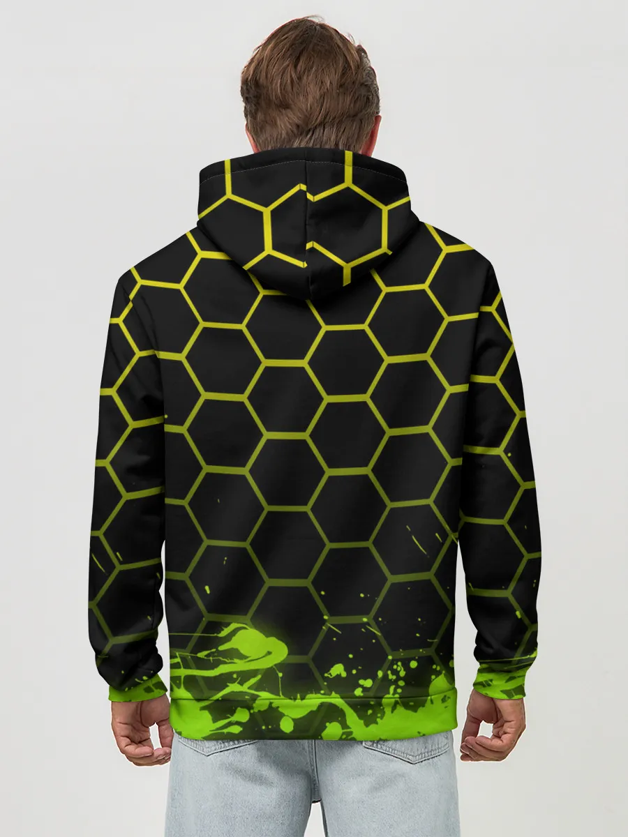 Худи мужской база хлопок / Geometry Dash