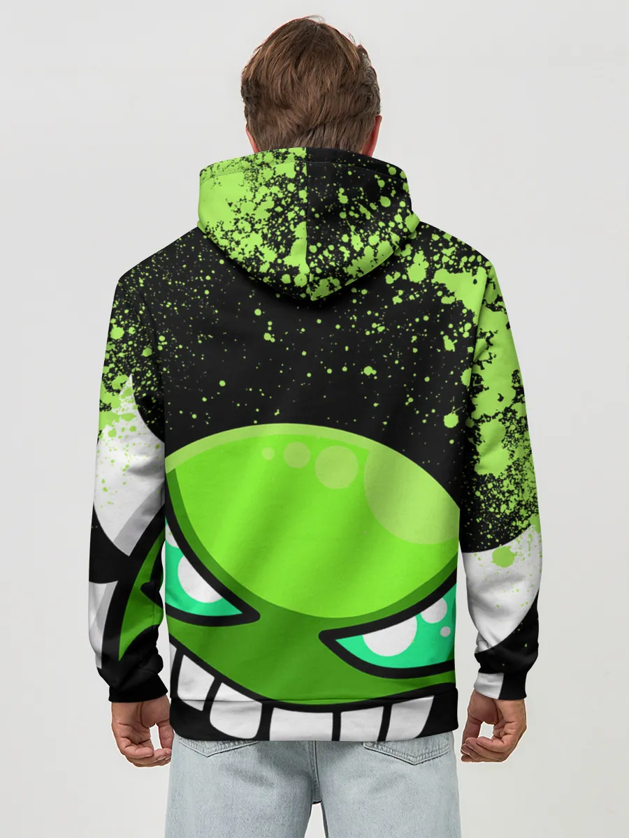 Худи мужской база хлопок / Geometry Dash