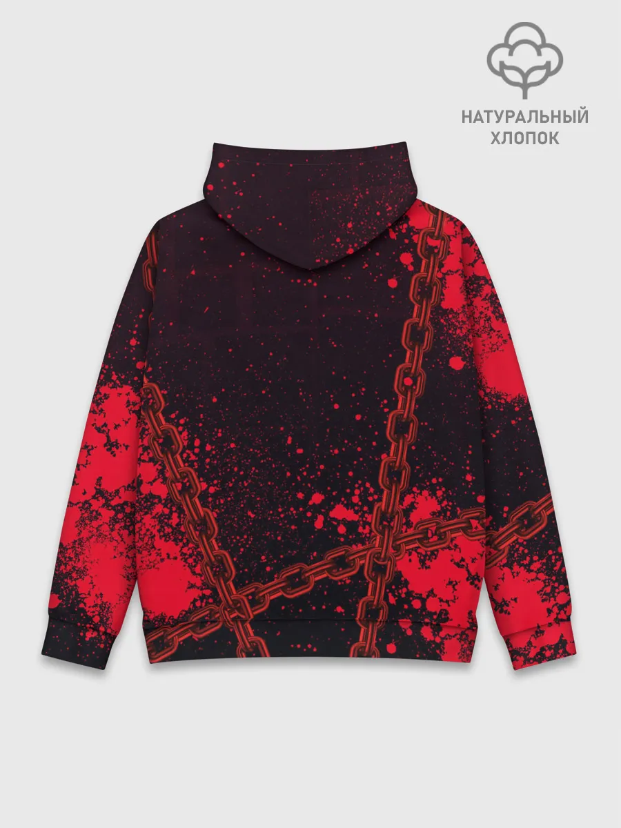 Худи мужской база хлопок / Geometry Dash