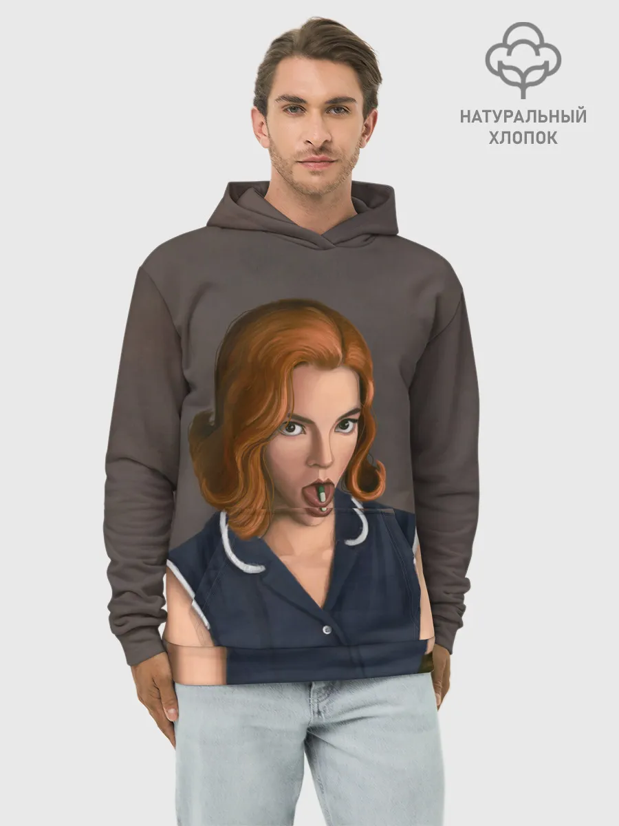 Худи мужской база хлопок / Элизабет