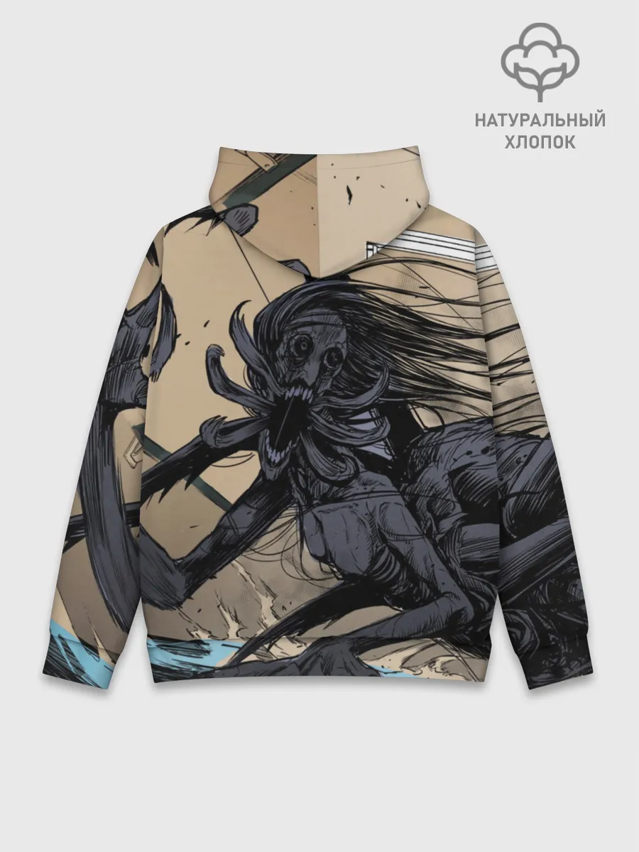 Худи мужской база хлопок / Мерико Чан