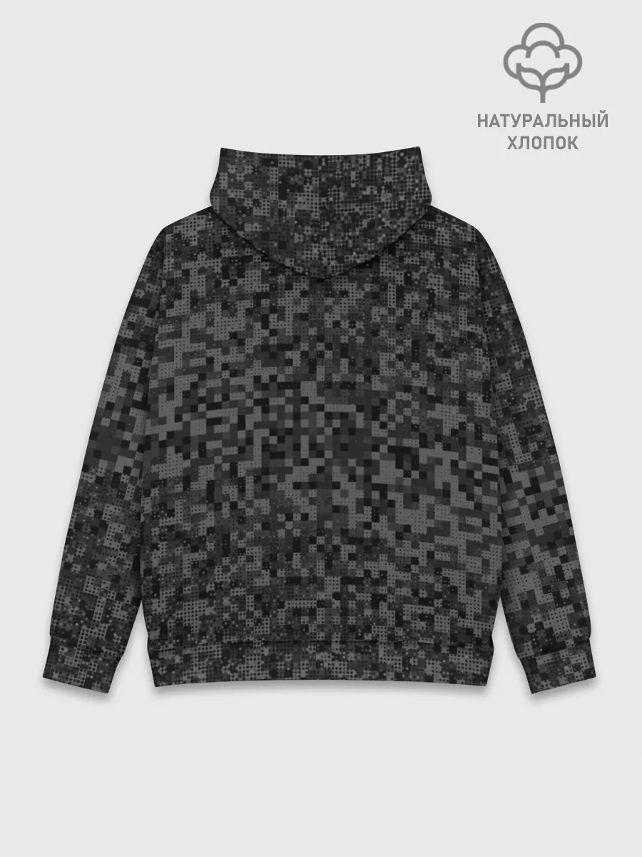 Худи мужской база хлопок / MITSUBISHI Камуфляж