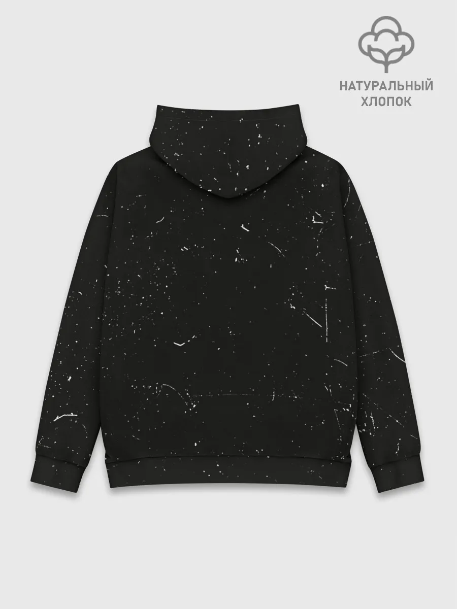 Худи мужской база хлопок / Mask Brejcha