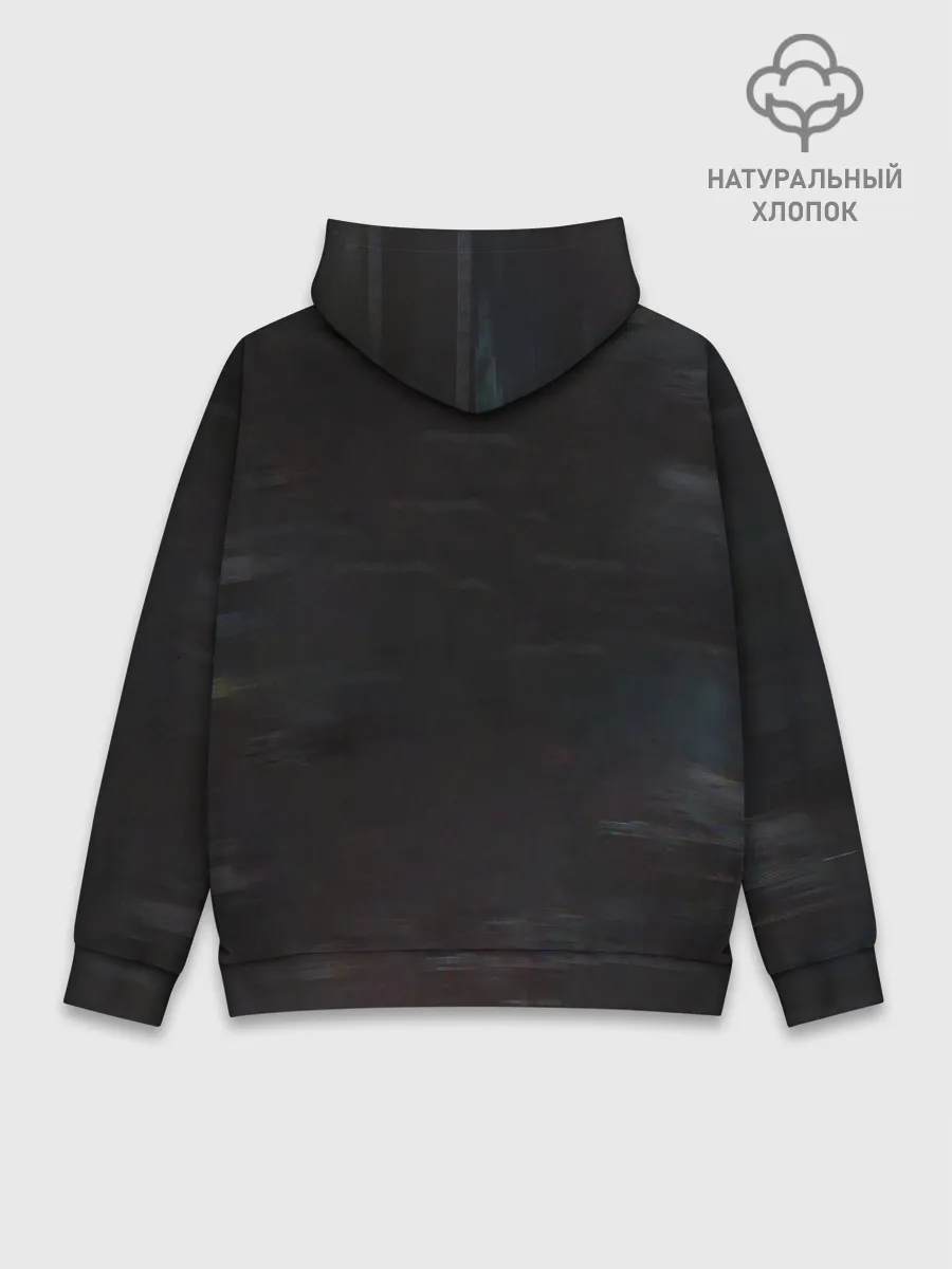 Худи мужской база хлопок / Boris Brejcha Mask