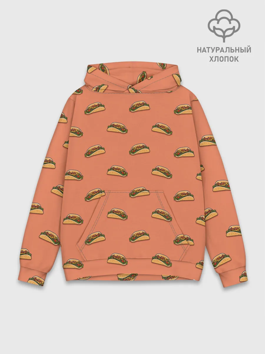 Худи мужской база хлопок / Тако паттерн