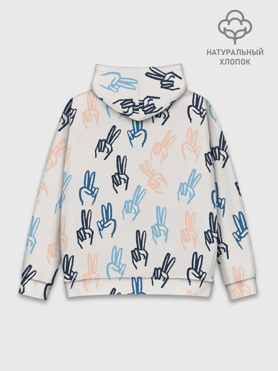 Худи мужской база хлопок / Знаки победы